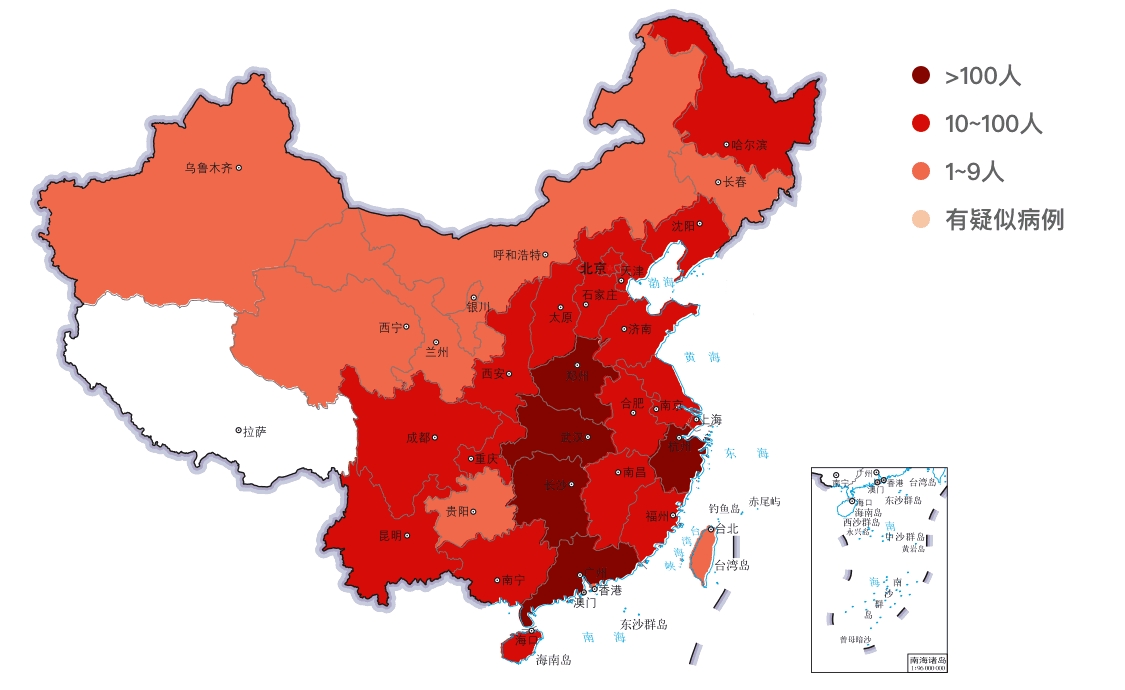 最新疫情公布地图，数据可视化揭示疫情现状与趋势发展